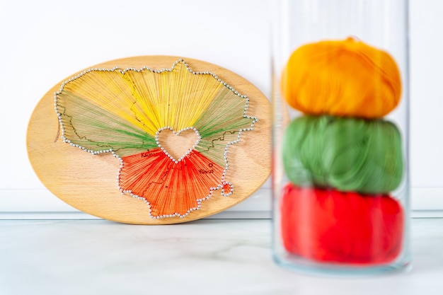 Przykładowe hafty wyeksponowane